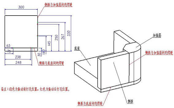 图1：四分之一件焊接模型的测点位置及编号.jpg